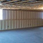 Closed cell spray foam insulation