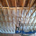 Closed cell spray foam insulation